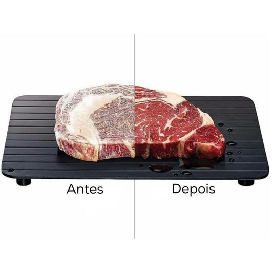 Tábua para Descongelamento Rápido de Carnes, Peixes, Frutas, Vegetais e demais Alimentos